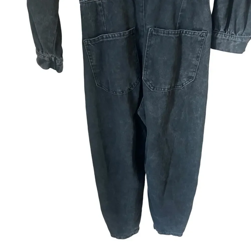 Zara Women's Black Long Sleeve Size XS Jumpsuit
